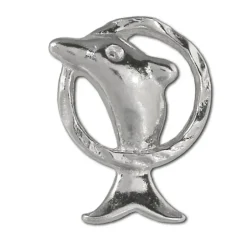 Teenie-Weenie Ohrstecker Delfin 925 Sterling Silber Kinder Ohrringe SDO411
