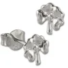 Teenie-Weenie Ohrstecker Kleeblatt 925er Silber Damen Ohrringe SDO406