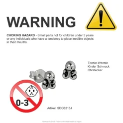 Teenie-Weenie Ohrstecker Krake 925 Sterling Silber Kinder Damen Ohrring SDO8216J