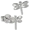 Teenie-Weenie Ohrstecker Libelle 925er Silber Kinder Ohrringe SDO401