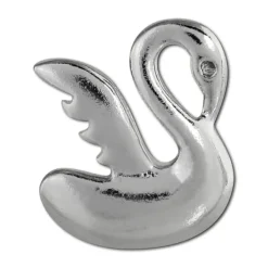 Teenie-Weenie Ohrstecker Schwan 925er Silber Kinder Ohrringe SDO403