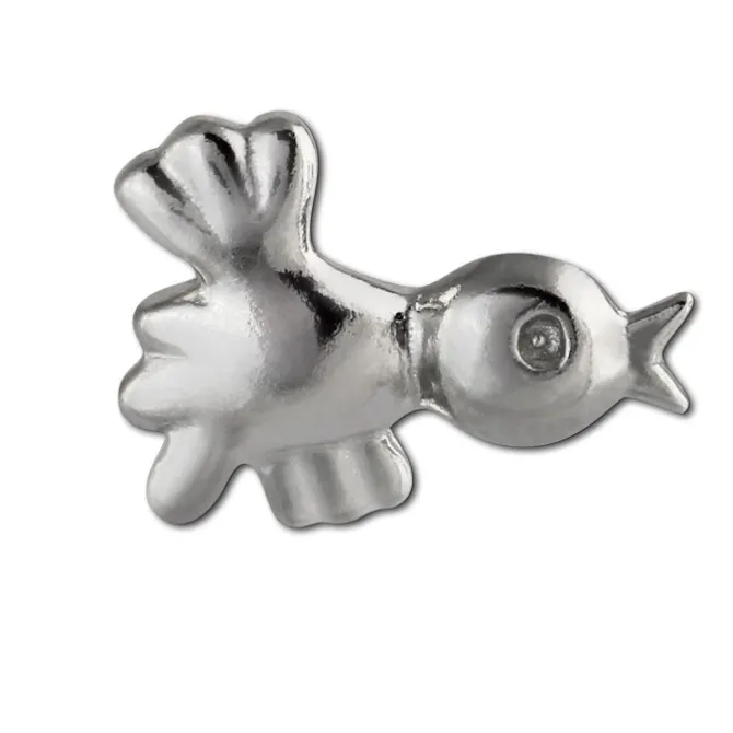 Teenie-Weenie Ohrstecker Vogel 925er Silber Kinder Ohrringe SDO409