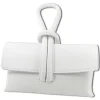 Toscanto Damen Abendtasche Leder Tasche weiß OTT834AW