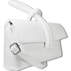 Toscanto Damen Abendtasche Leder Tasche weiß OTT834AW