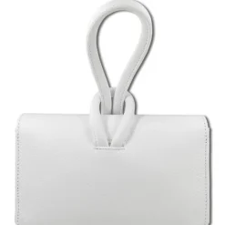 Toscanto Damen Abendtasche Leder Tasche weiß OTT834AW