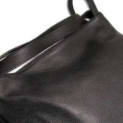 Toscanto Damen Cityrucksack Leder Tasche schwarz OTTM108SS