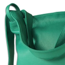 Toscanto Damen Cityrucksack Leder Tasche türkis OTT611ST