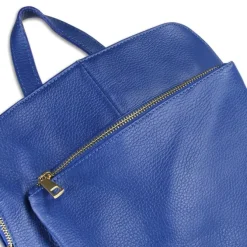 Toscanto Damen Cityrucksack Leder Tasche blau OTT610RB