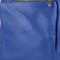 Toscanto Damen Cityrucksack Leder Tasche blau OTT610RB