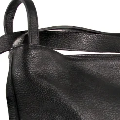 Toscanto Damen Cityrucksack Leder Tasche schwarz OTTM108SS
