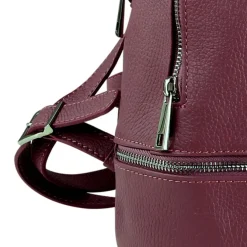 Toscanto Damen Cityrucksack Leder Tasche rosa OTT612RA