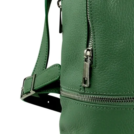 Toscanto Damen Cityrucksack Leder Tasche hellgrün OTT612RL