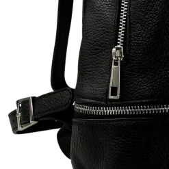 Toscanto Damen Cityrucksack Leder Tasche schwarz OTT612RS