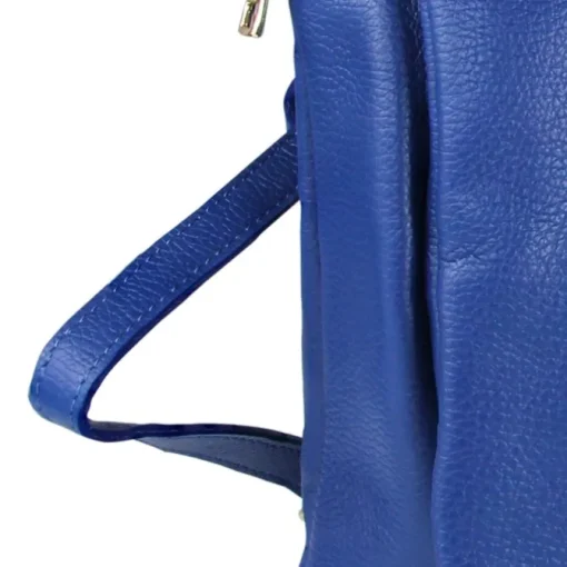 Toscanto Damen Cityrucksack Leder Tasche blau OTT610RB