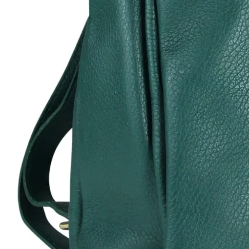 Toscanto Damen Cityrucksack Leder Tasche grün OTT610RG