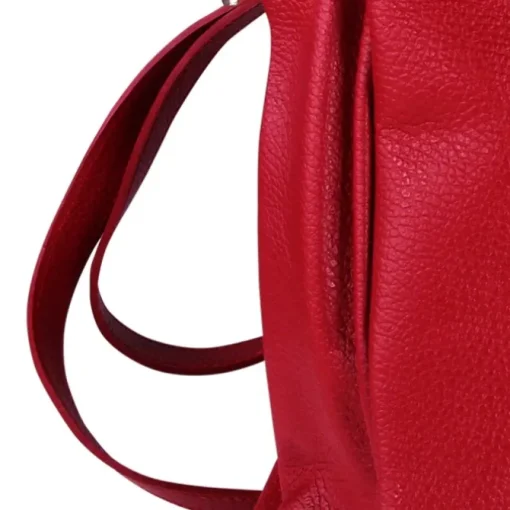Toscanto Damen Cityrucksack Leder Tasche rot OTT610RR