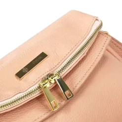 Toscanto Damen Clutch Leder Tasche rosa OTT803SA