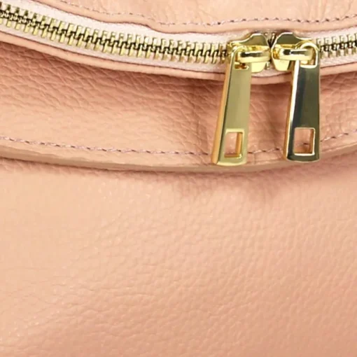 Toscanto Damen Clutch Leder Tasche rosa OTT803SA