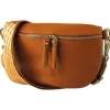 Toscanto Damen Gürteltasche Leder Tasche braun tan OTT807BC