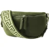 Toscanto Damen Gürteltasche Leder Tasche grün OTT807BG