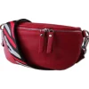 Toscanto Damen Gürteltasche Leder Tasche rot OTT807BR