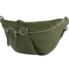 Toscanto Damen Gürteltasche Leder Tasche grün OTT820BG