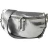 Toscanto Damen Gürteltasche Leder Tasche silber OTT807BJ