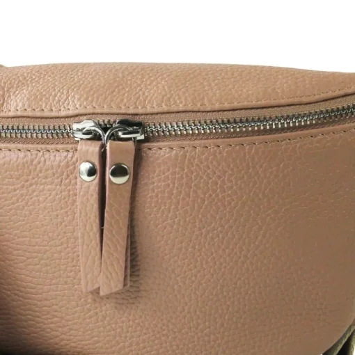 Toscanto Damen Gürteltasche Leder Tasche rosa OTT807BA