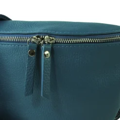 Toscanto Damen Gürteltasche Leder Tasche blau OTT807BF