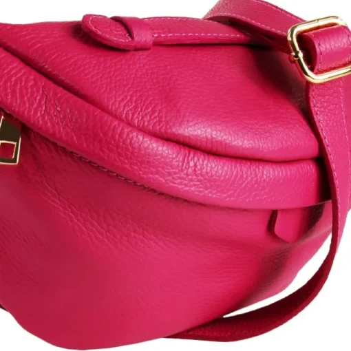 Toscanto Damen Gürteltasche Leder Tasche pink OTTM806GP