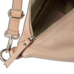 Toscanto Damen Gürteltasche Leder Tasche rosa OTT820BA