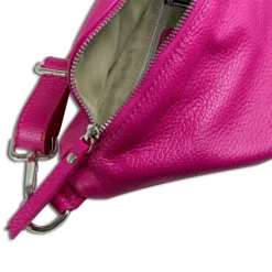 Toscanto Damen Gürteltasche Leder Tasche pink OTT821BP