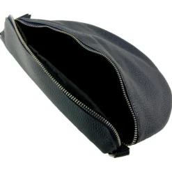 Toscanto Damen Gürteltasche Leder Tasche dunkelblau OTT825BB