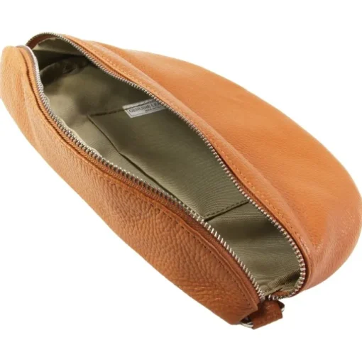 Toscanto Damen Gürteltasche Leder Tasche braun tan OTT825BC
