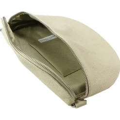 Toscanto Damen Gürteltasche Leder Tasche beige OTT825BI