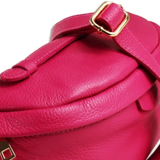Toscanto Damen Gürteltasche Leder Tasche pink OTTM806GP