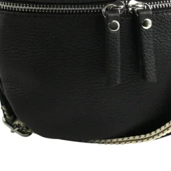 Toscanto Damen Gürteltasche Leder Tasche schwarz OTT807BS