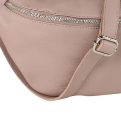 Toscanto Damen Gürteltasche Leder Tasche rosa OTT820BA