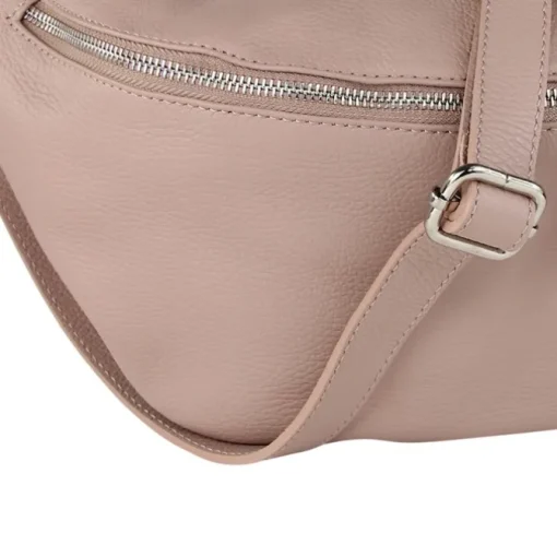 Toscanto Damen Gürteltasche Leder Tasche rosa OTT820BA