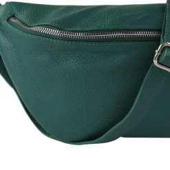 Toscanto Damen Gürteltasche Leder Tasche hellgrün OTT820BL