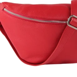 Toscanto Damen Gürteltasche Leder Tasche rot OTT820BR