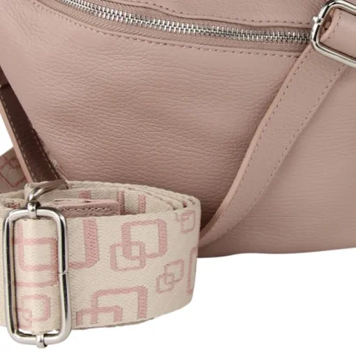 Toscanto Damen Gürteltasche Leder Tasche rosa OTT821BA