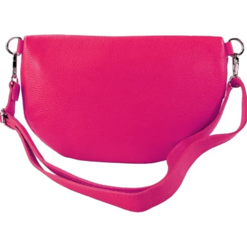 Toscanto Damen Gürteltasche Leder Tasche pink OTT825BP