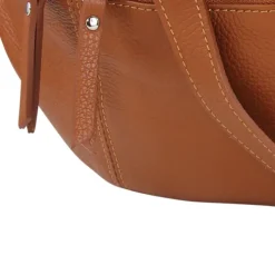 Toscanto Damen Gürteltasche Leder Tasche braun tan OTT820BC