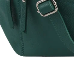 Toscanto Damen Gürteltasche Leder Tasche hellgrün OTT820BL