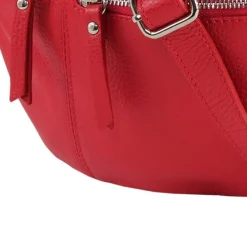 Toscanto Damen Gürteltasche Leder Tasche rot OTT820BR