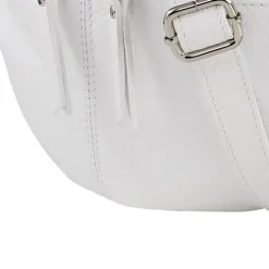Toscanto Damen Gürteltasche Leder Tasche weiß OTT821BW