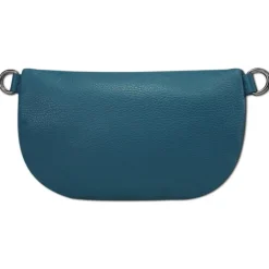 Toscanto Damen Gürteltasche Leder Tasche blau OTT807BF