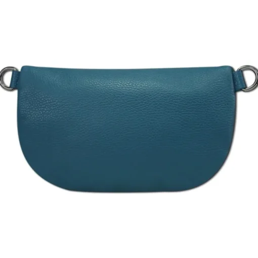 Toscanto Damen Gürteltasche Leder Tasche blau OTT807BF