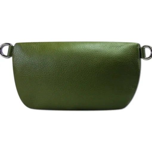 Toscanto Damen Gürteltasche Leder Tasche grün OTT807BG